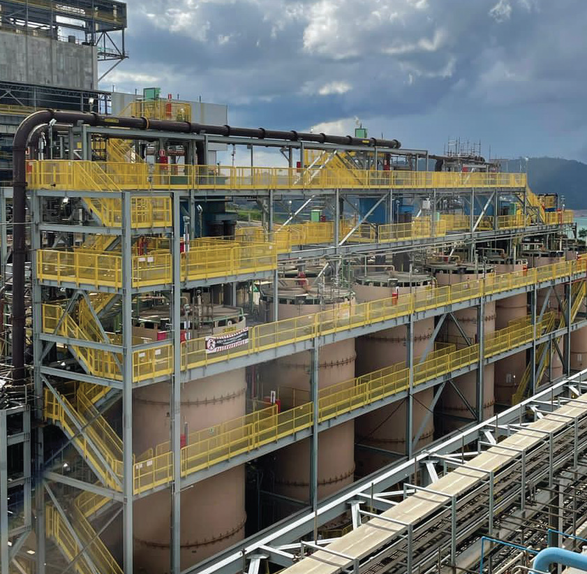 Column Flotation Installation